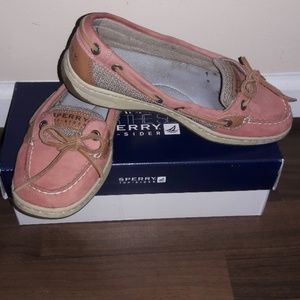 Pink Sperry Top-Sider